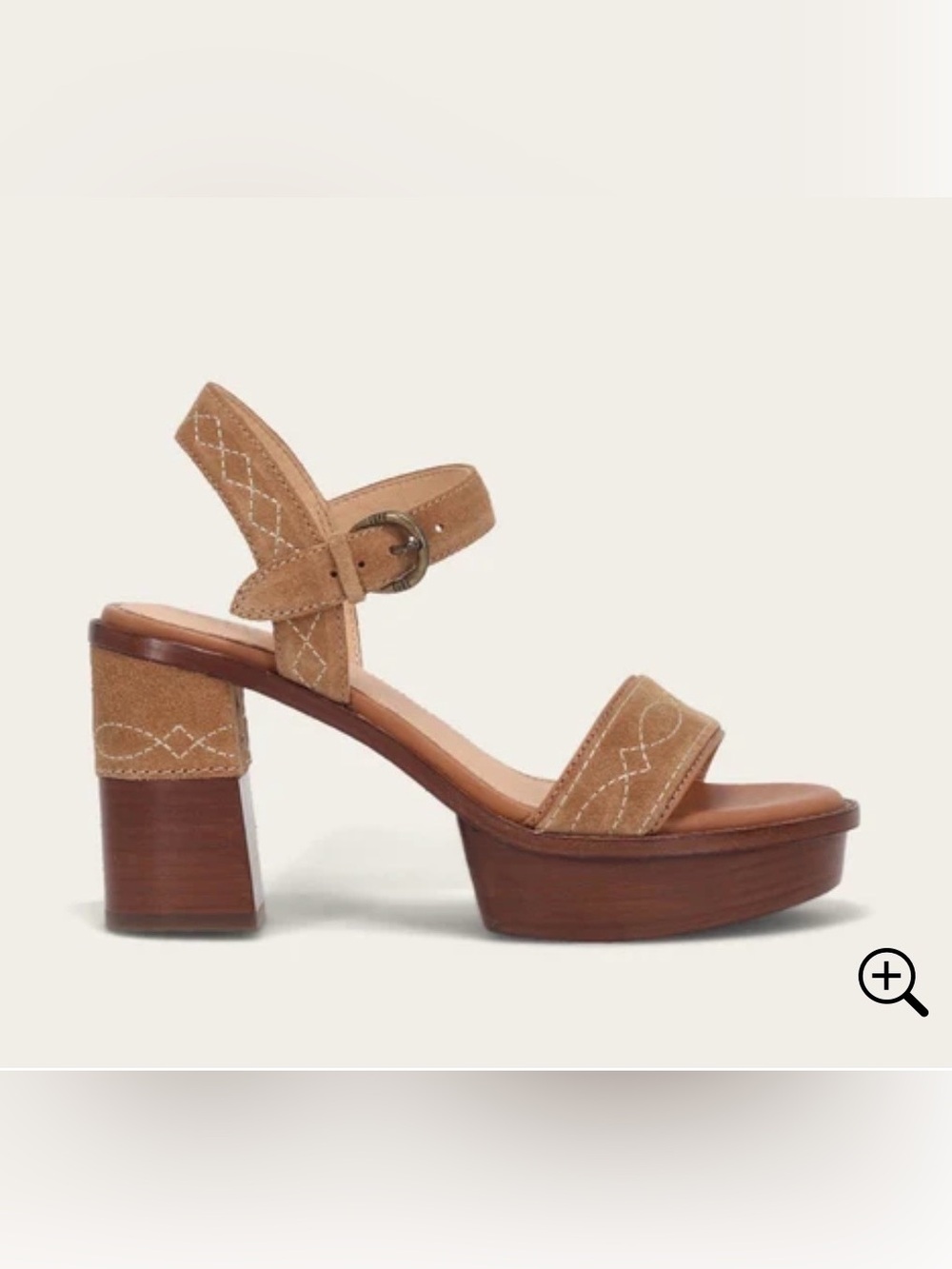 NWOT Frye Pippa Woodstock Sandals